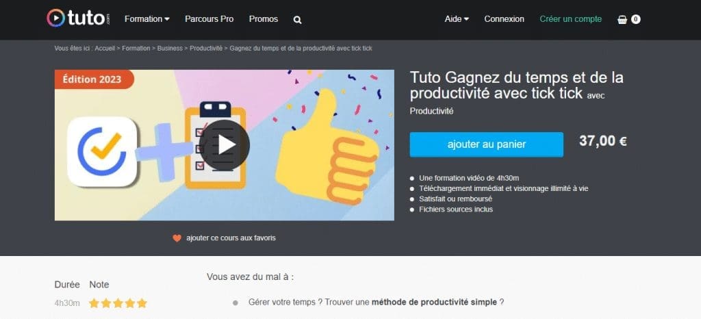 Tuto Formation Gestion du temps