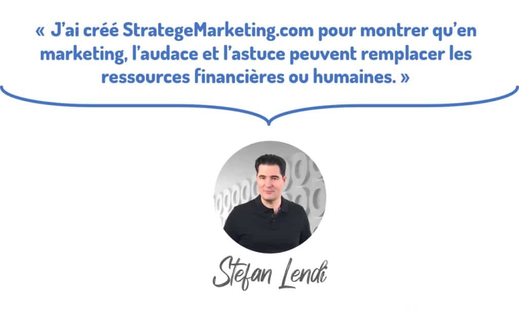 Quelles sont les meilleures chaînes Youtube pour apprendre le marketing ? 3 StrategeMarketing Stefan Lendi 1 1