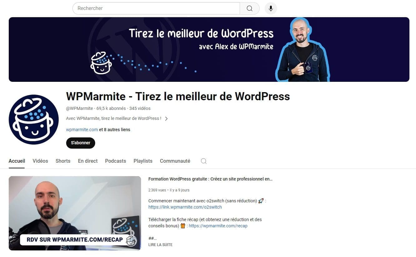 Quelles sont les meilleures chaînes Youtube pour apprendre le SEO? 3 WP Marmite