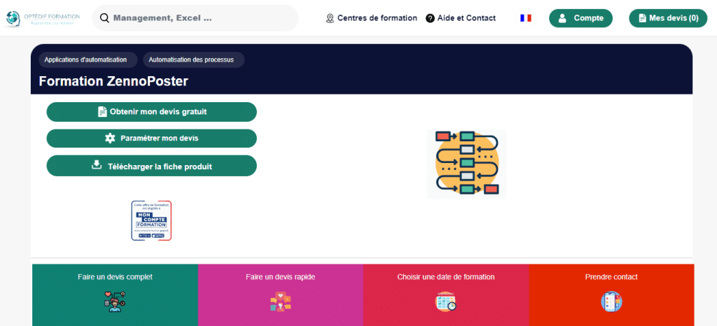 Les 4 meilleures formations ZennoPoster en 2026 3 Optedif Formation Formations ZennoPoster