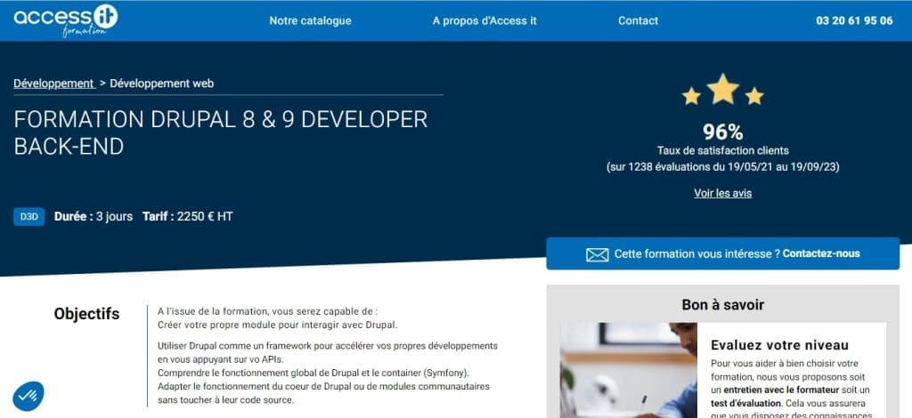 Access it-01 Formations Backend