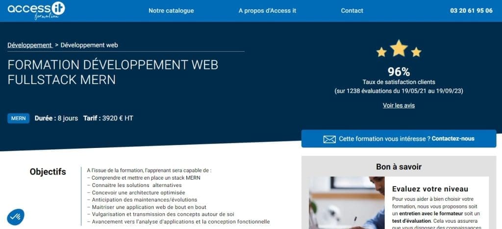 Access it-02 Formations Backend