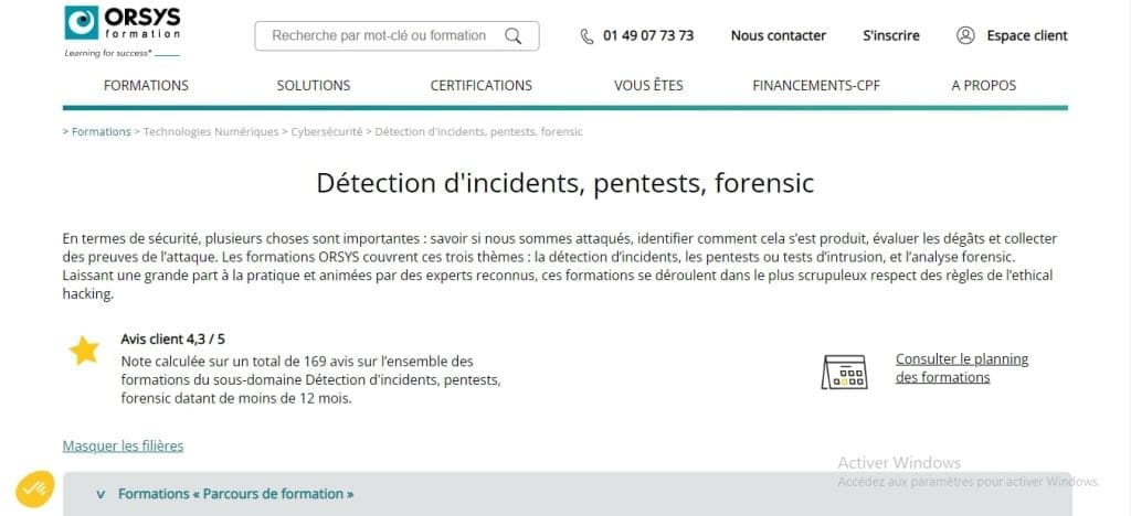 Les 5 Meilleures Formations en Pentest en 2026 3 Orsys Formations en Pentest