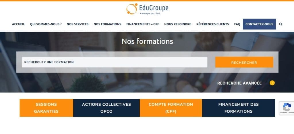 EduGroupe Formations SAP