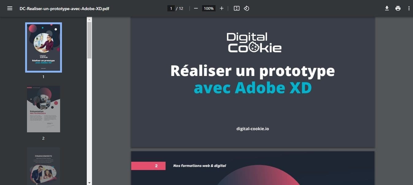 Digital Cookie Formations UX Design