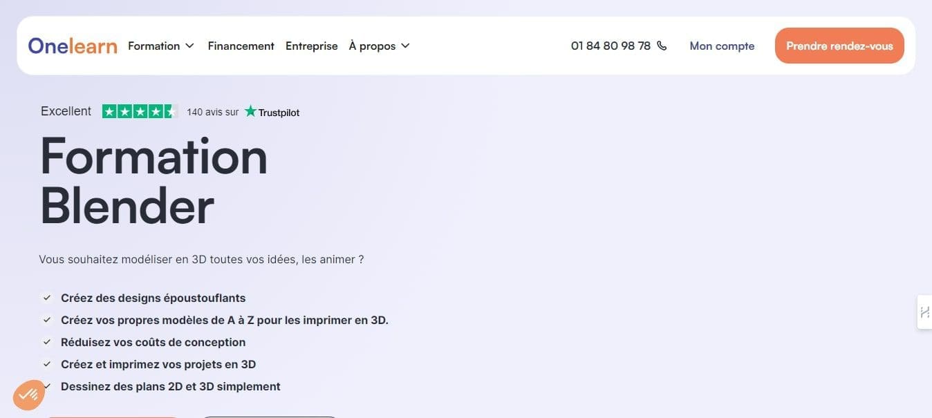 Les 7 Meilleures Formations Blender en 2026 7 One Learn Formations Blender