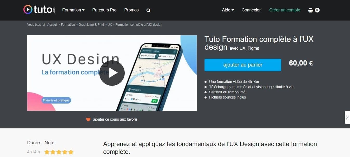 Tuto Formations UX Design