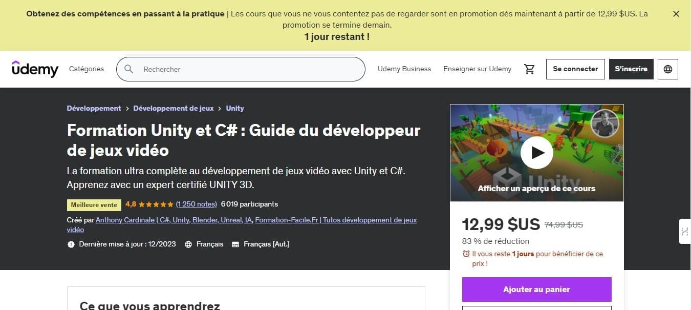 Les 10 Meilleures Formations 3D en 2026 3 Udemy Formations 3D