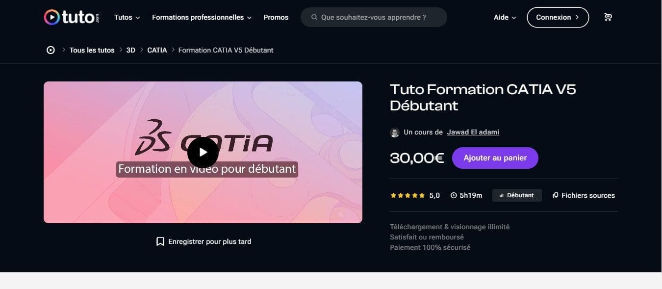 Tuto Formations Catia