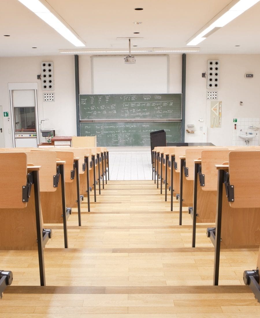 salle de classe dans une universite