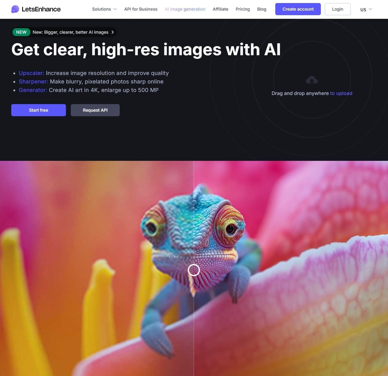 Let's Enhance - Amélioration d'images par IA pour des résultats époustouflants Lets Enhance Amelioration dimages par IA pour des resultats epoustouflants