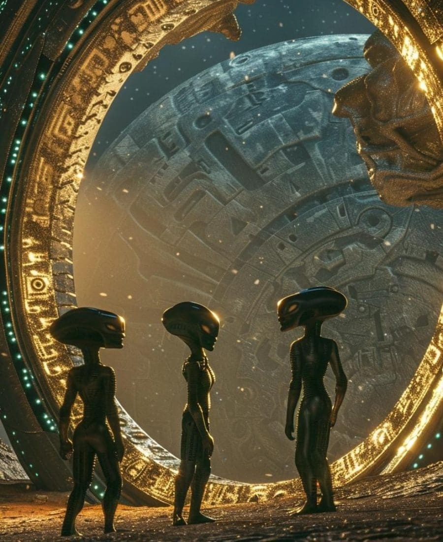 Aliens to the Aztec World