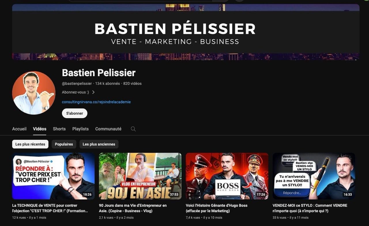 chaine Bastien Pelissier Grande