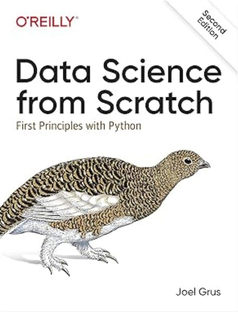 7 livres pour mieux vous former à la Data Science 4 Data Science from Scratch