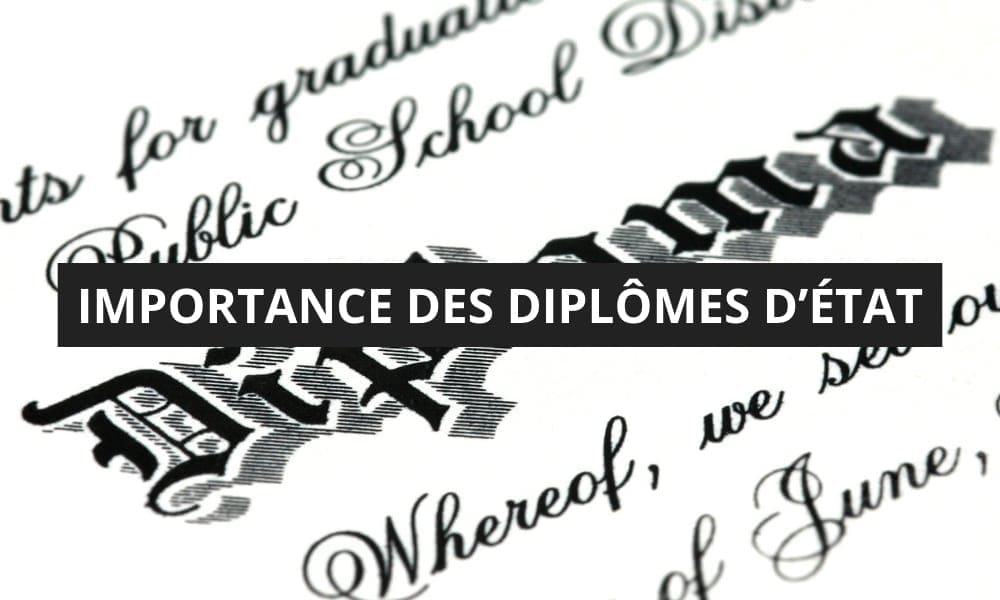 Quels sont les différents types de certifications disponibles pour mon organisme de formation ? 3 IMPORTANCE DES DIPLOMES DETAT