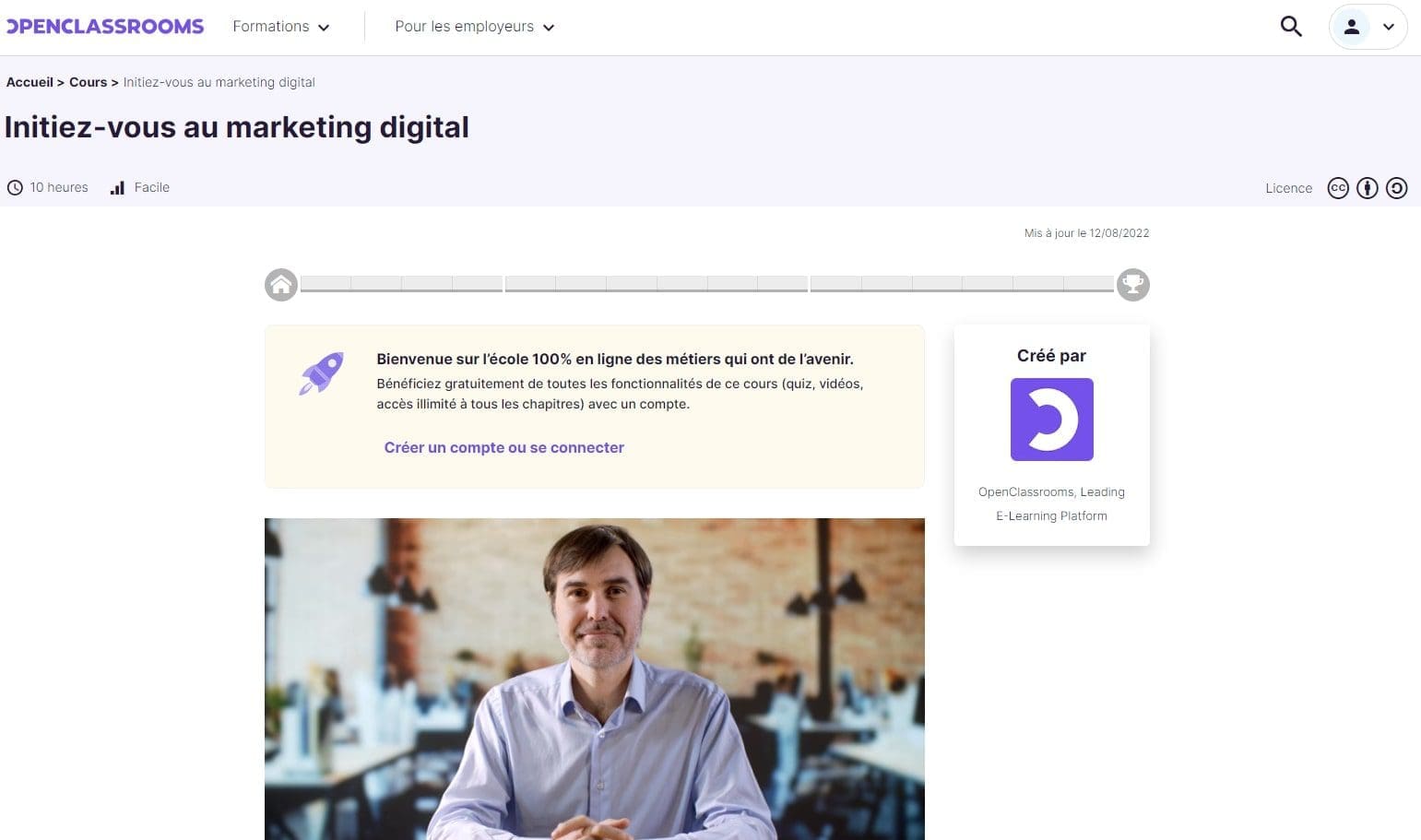 Initiez vous au marketing digital dOpenClassrooms