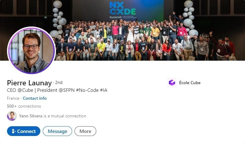 Qui sont les experts et influenceurs dans le No Code à suivre en France ? 11 Pierre Launay