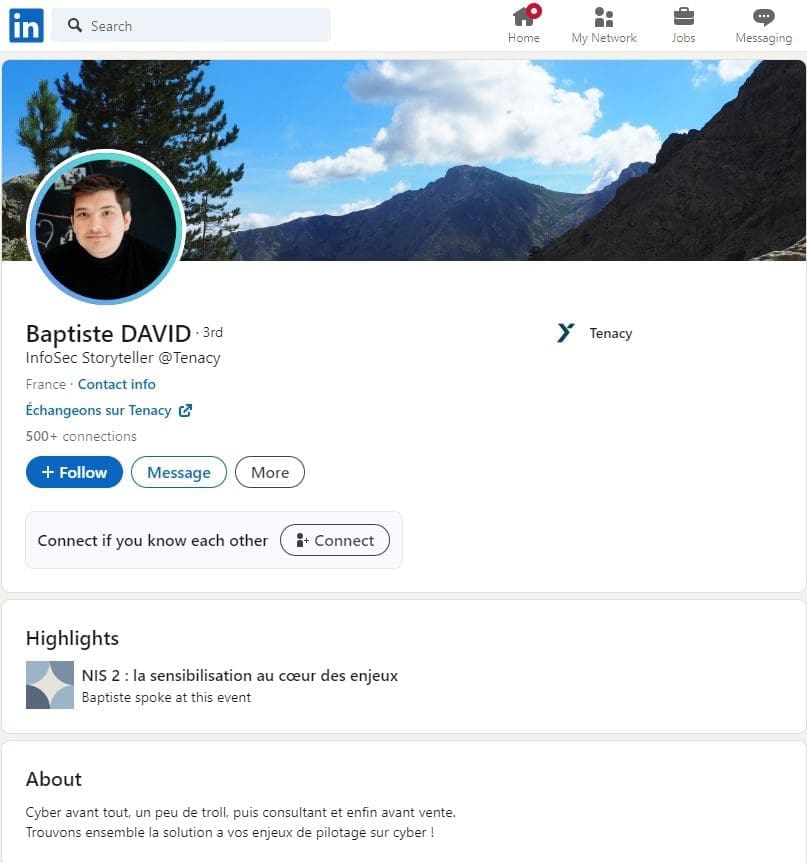 BAPTISTE DAVID