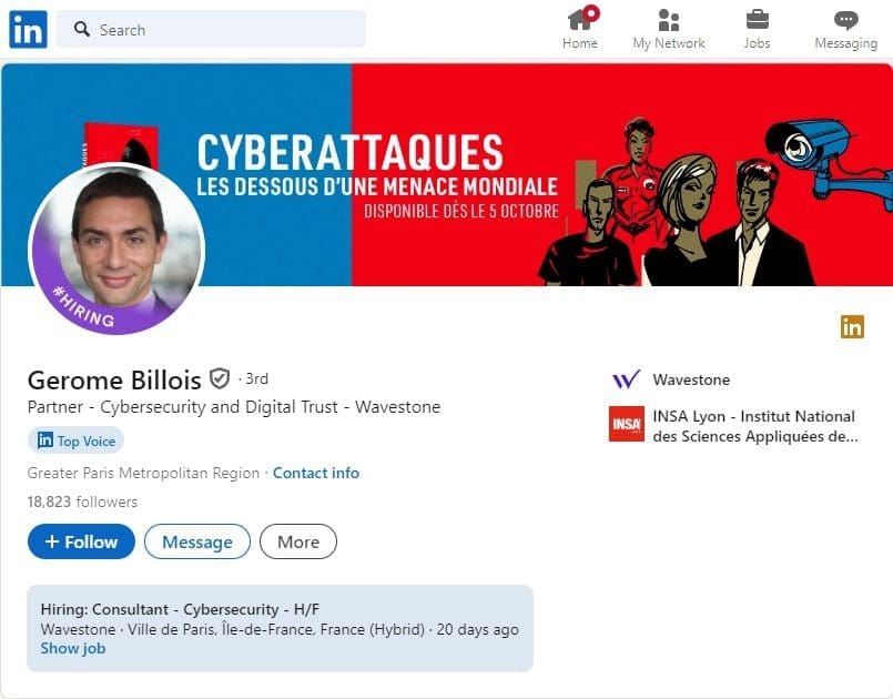 GEROME BILLOIS