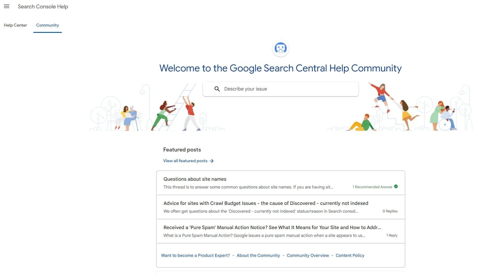 GOOGLE WEBMASTER CENTRAL HELP