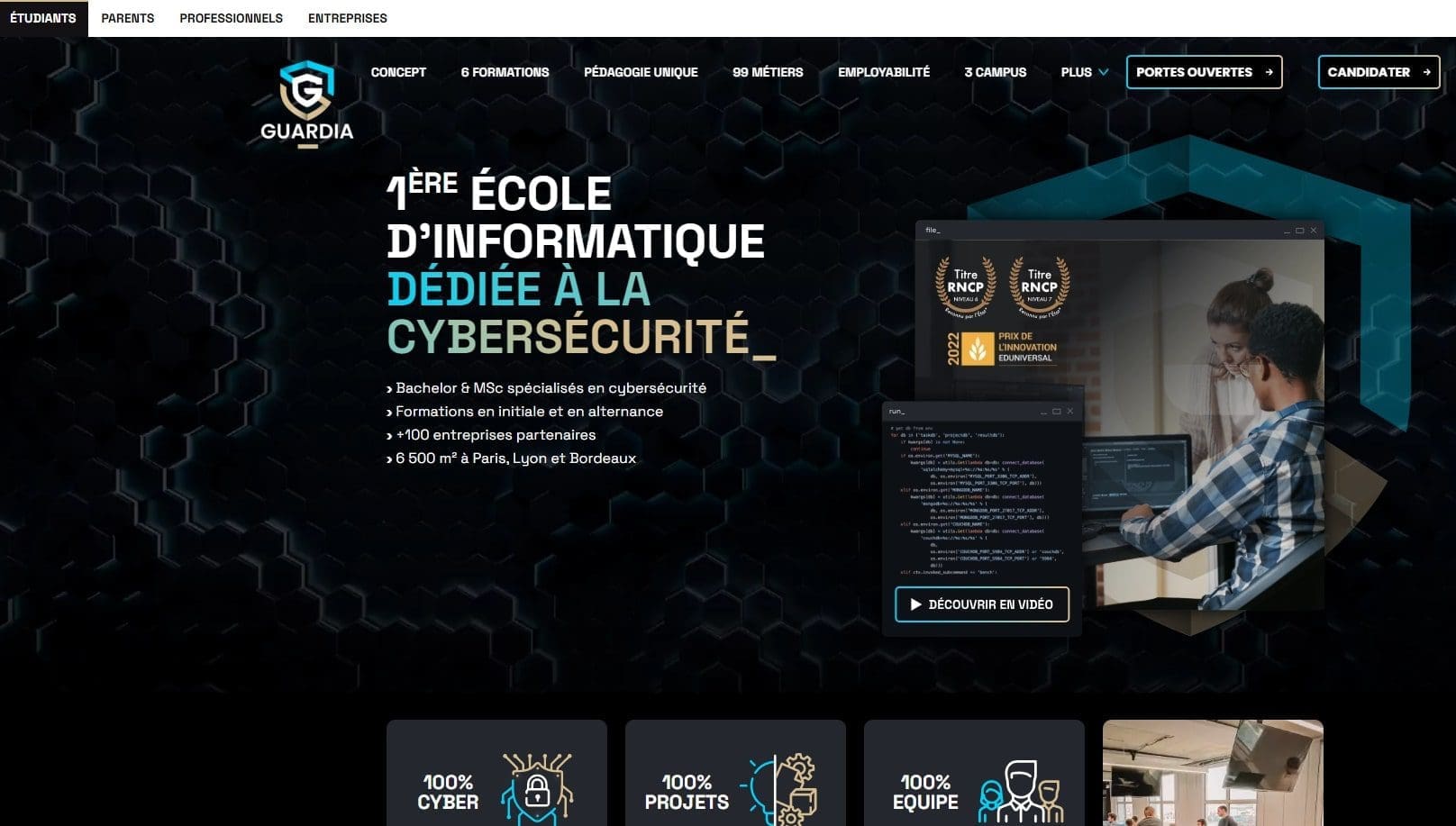 GUARDIA CYBERSECURITY SCHOOL