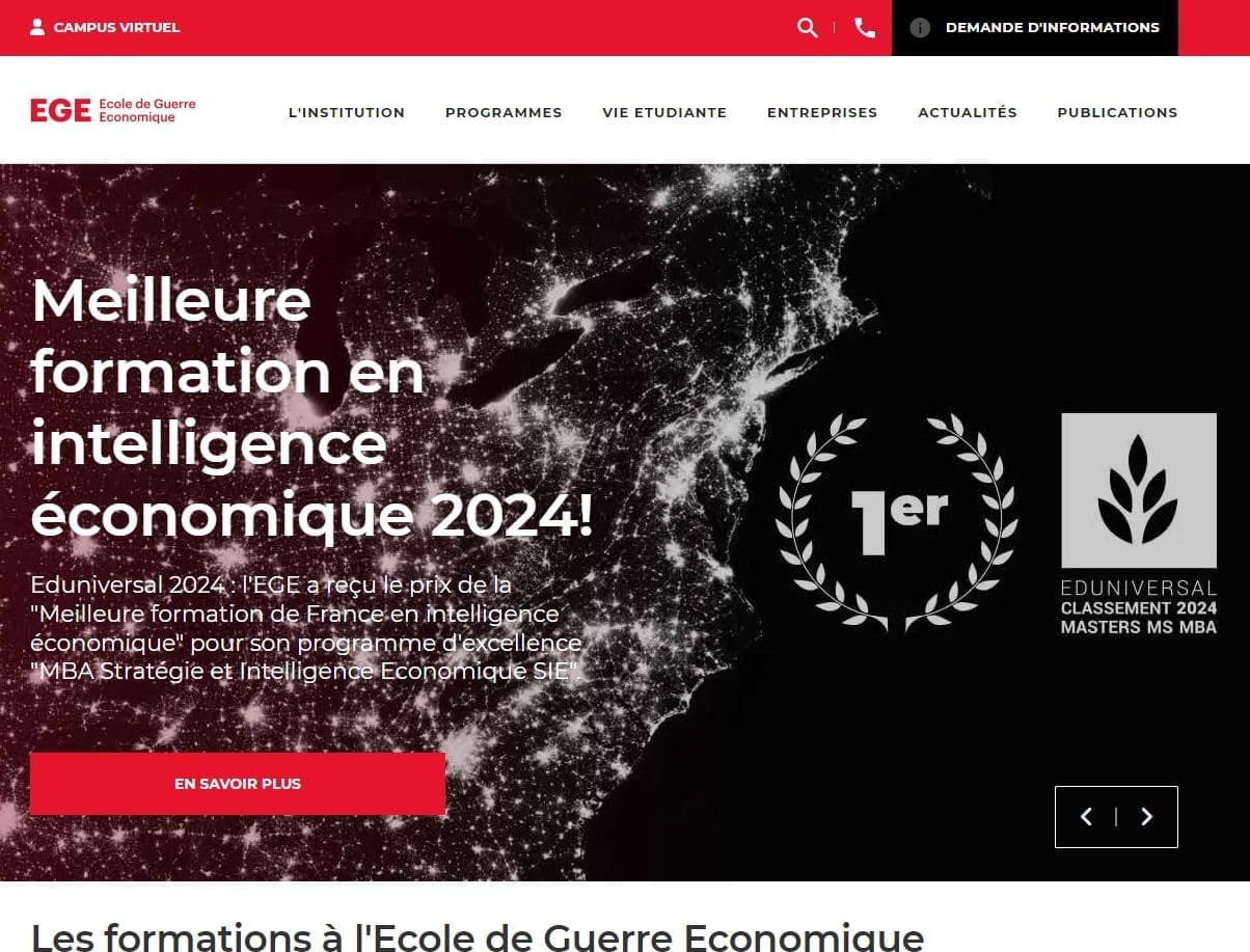 LEcole de Guerre Economique