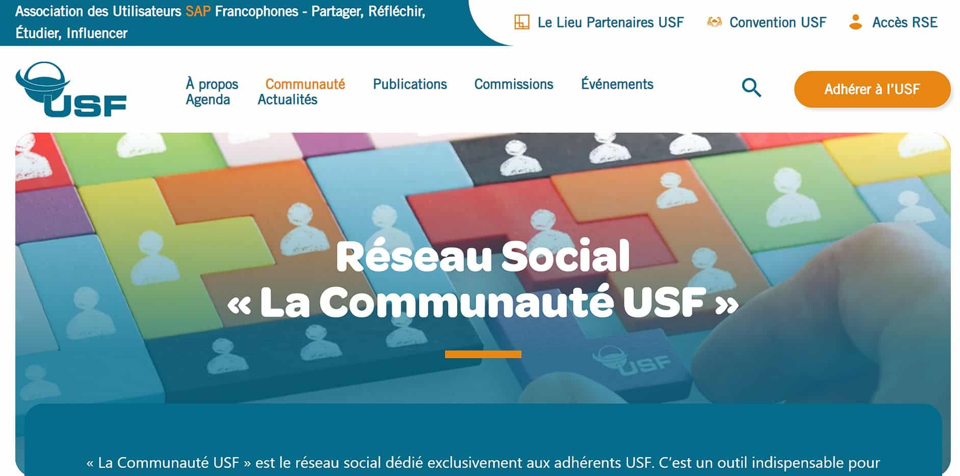 5 Communautés à rejoindre pour mieux se former à SAP 3 La communaute USF