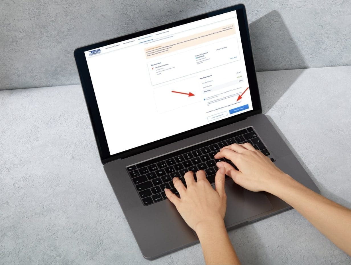 Guide pratique pour consulter votre compte CPF 2 SINSCRIRE A UNE FORMATION VIA SON COMPTE CPF