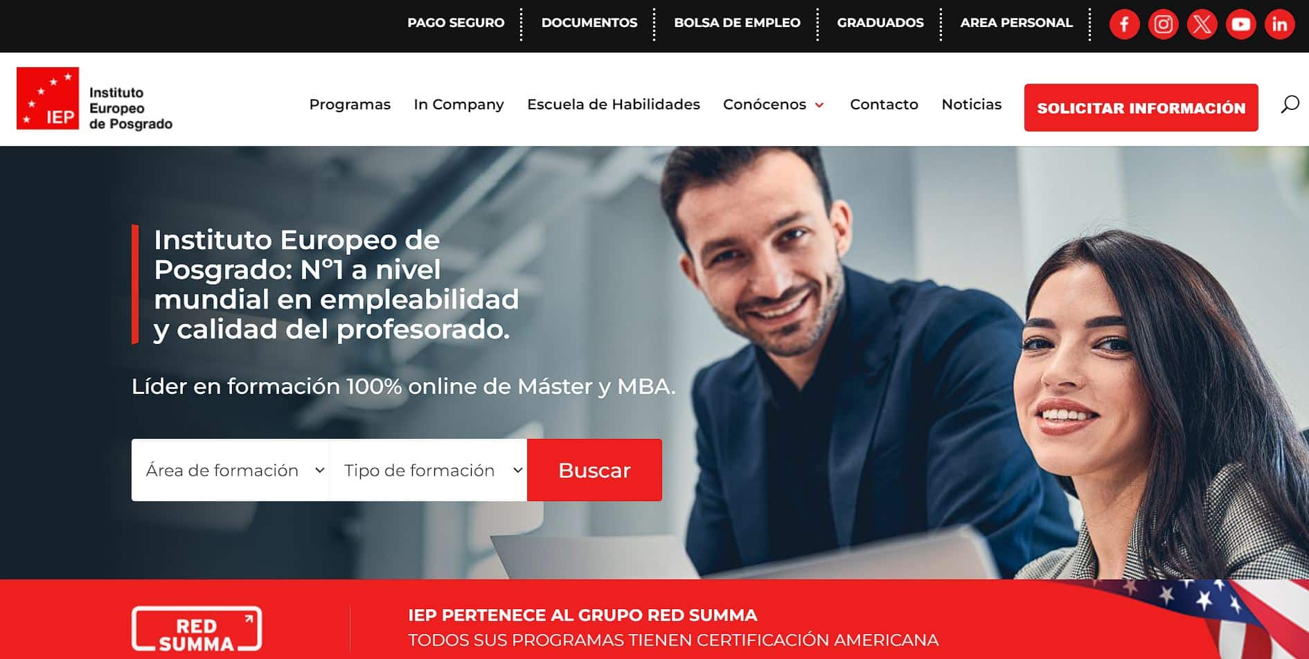 instituto europeo de posgrado