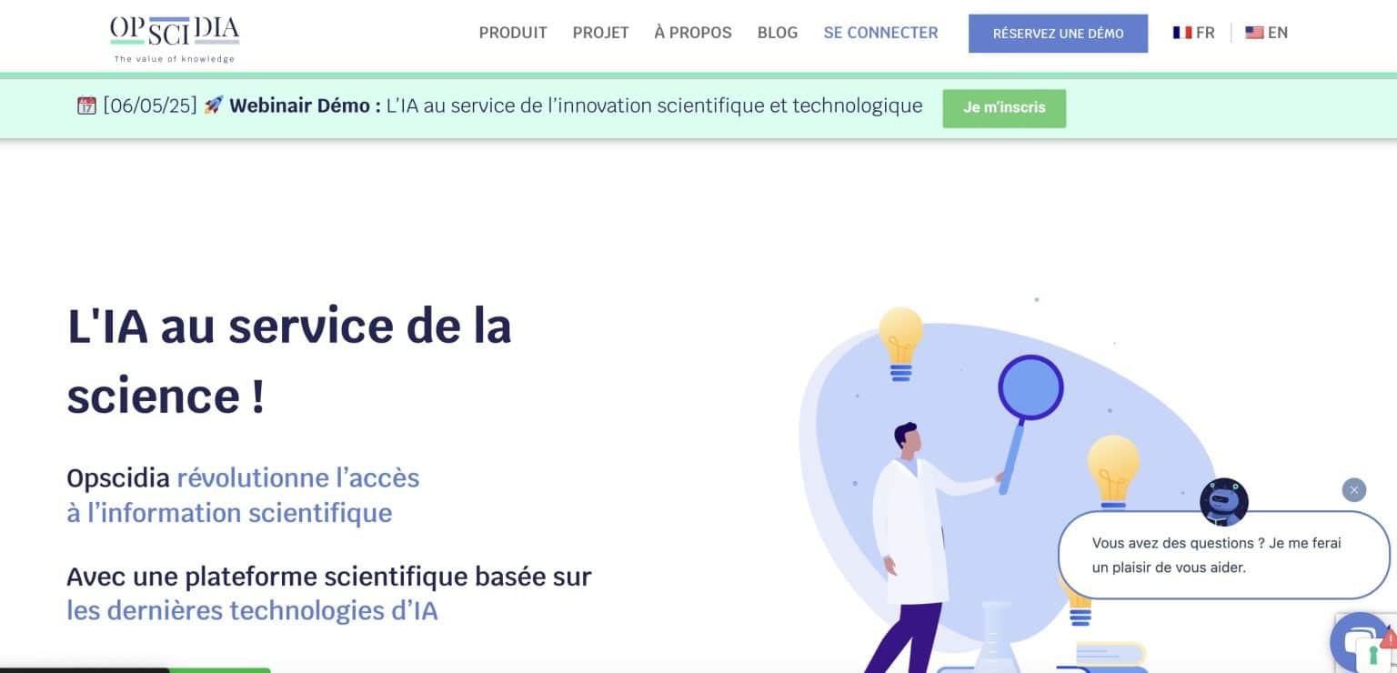 opscidia ai scientifique