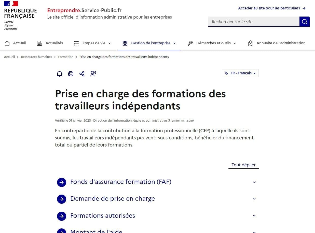 Identifier le FAF