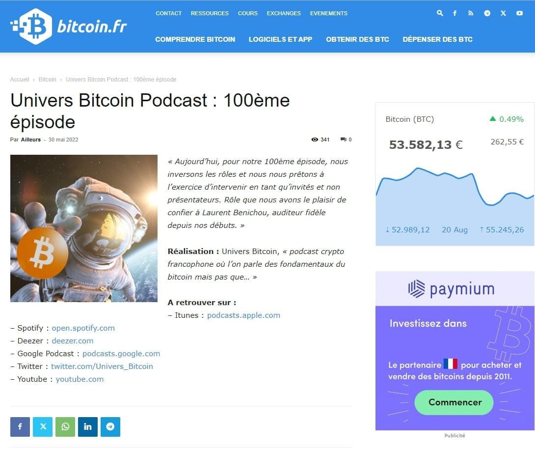 Univers Bitcoin Podcast