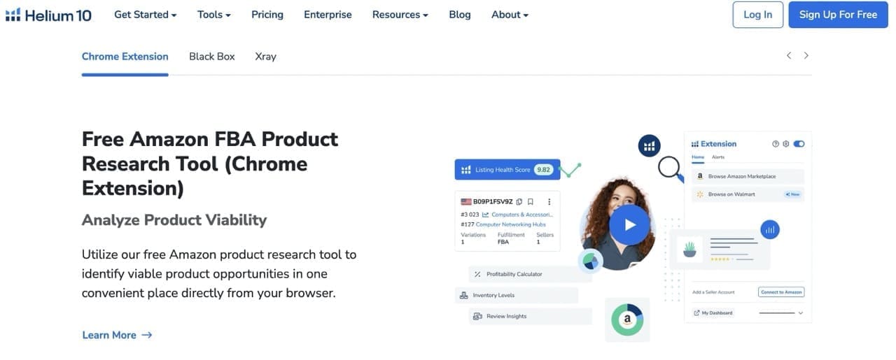 Avis Helium 10 : notre avis sur cet outil 2 recherche de produit pour amazin helium 10 Grande