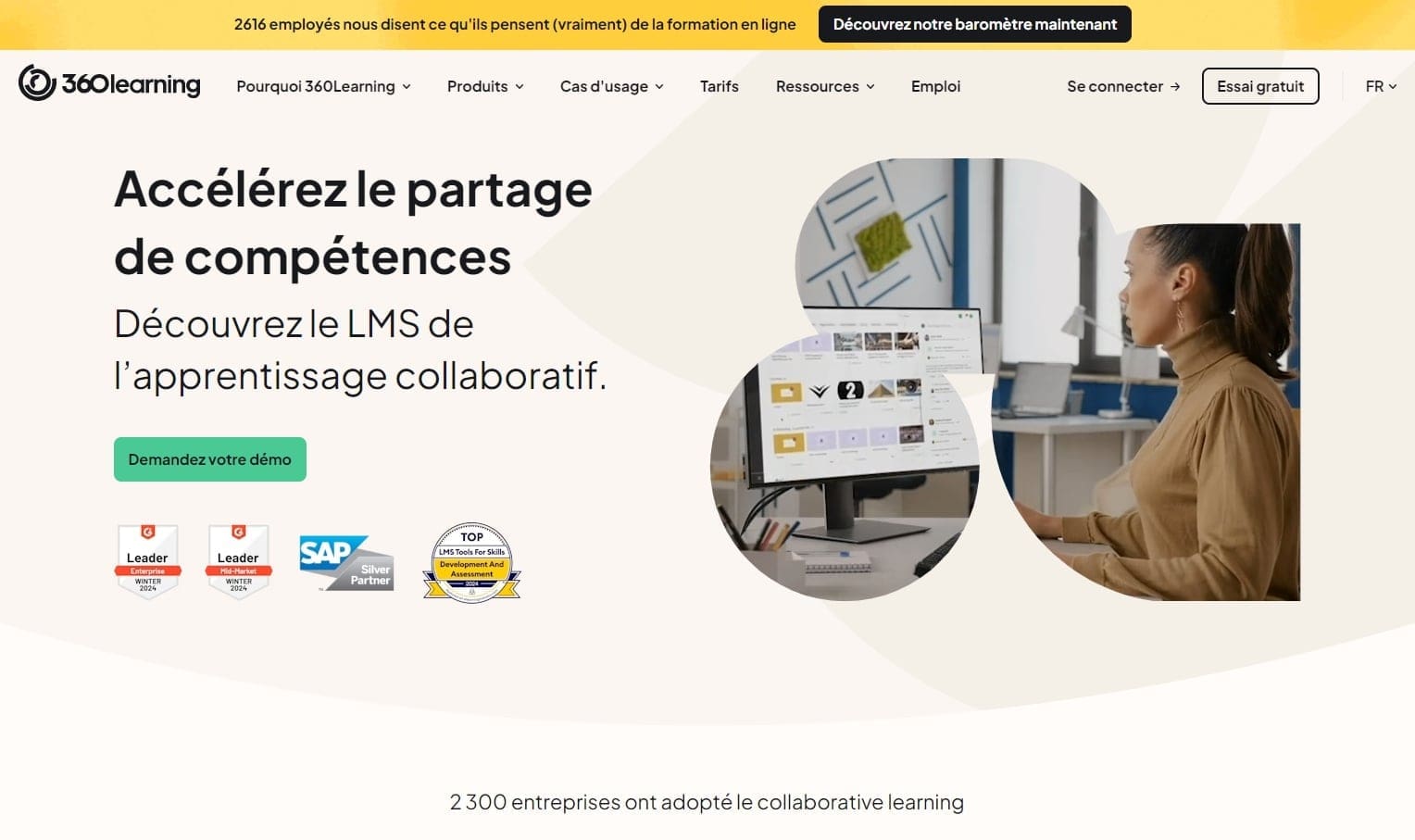 360Learning La plateforme LMS collaborative pour democratiser la creation de formations