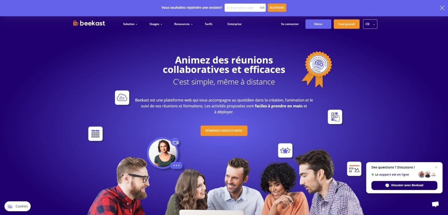 Beekast La plateforme tout-en-un pour animer des réunions et formations interactives Beekast La plateforme tout en un pour animer des reunions et formations interactives 1