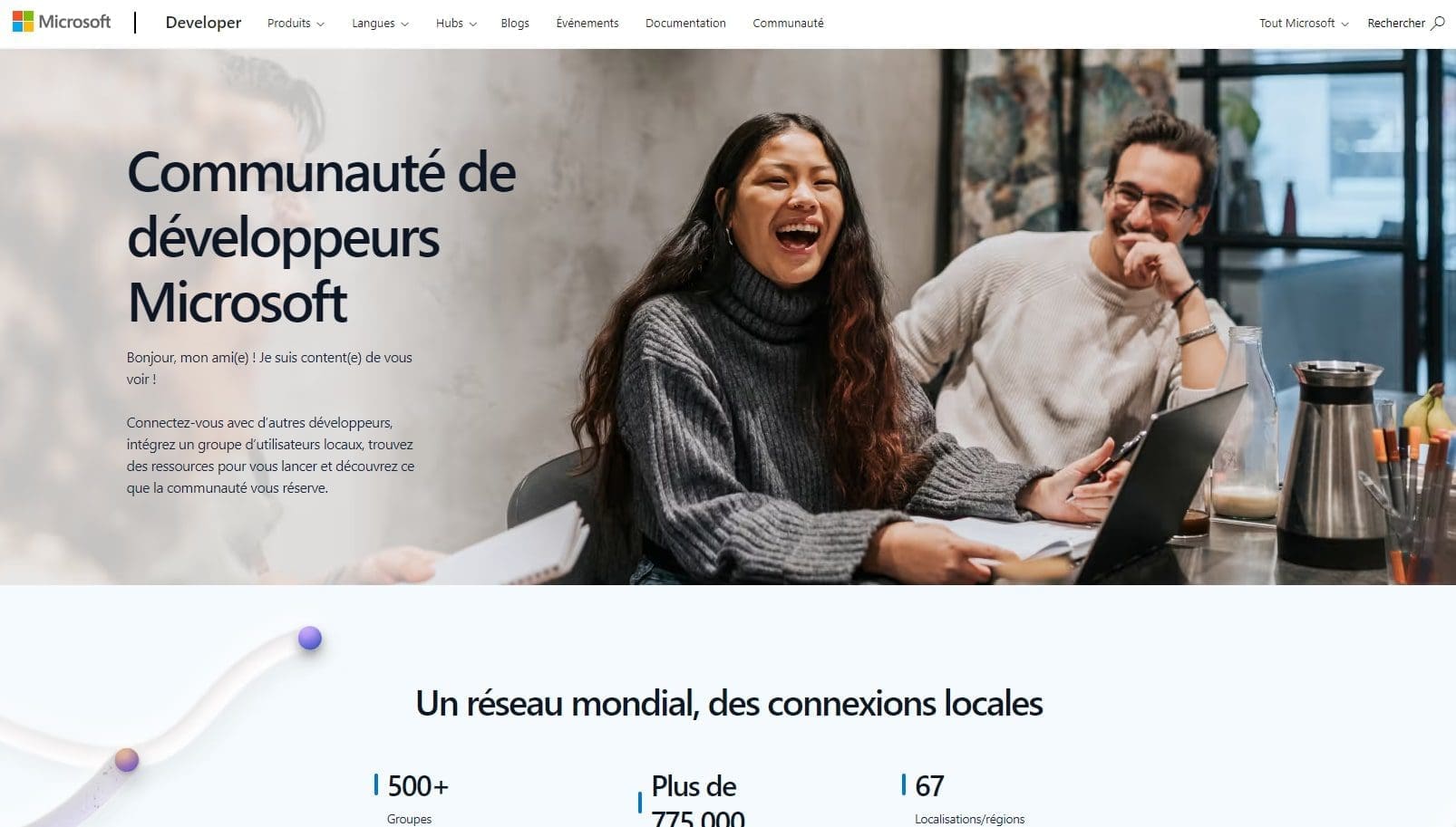 Communaute des developpeurs Microsoft Azure
