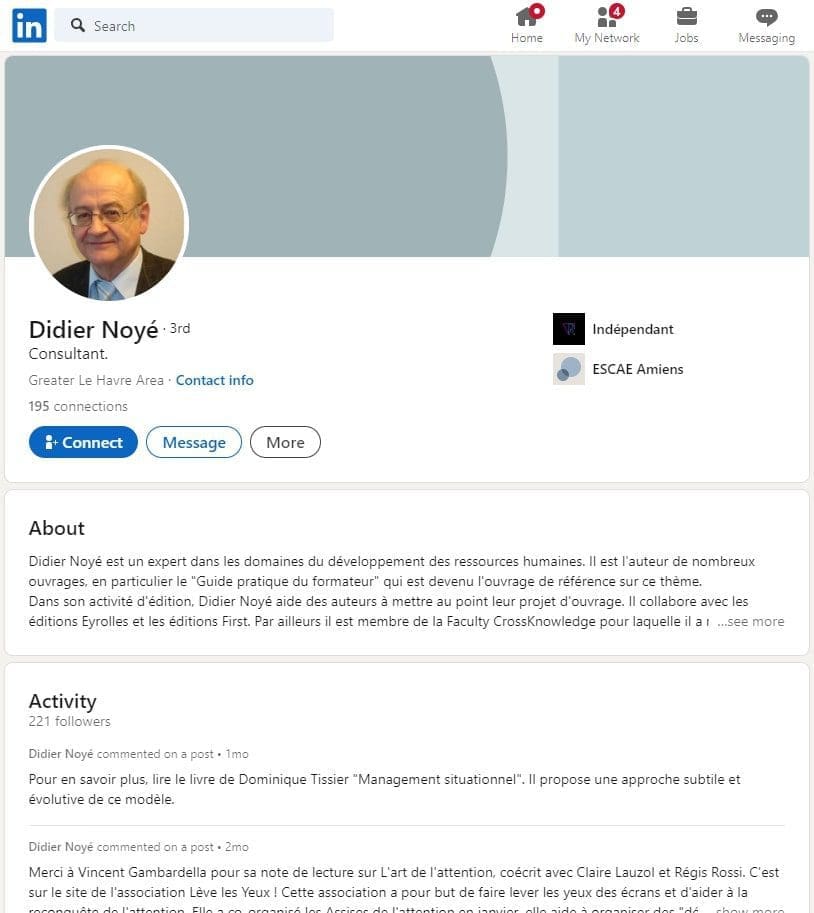 Qui sont les experts en formation de formateurs à suivre en France ? 5 Didier Noye