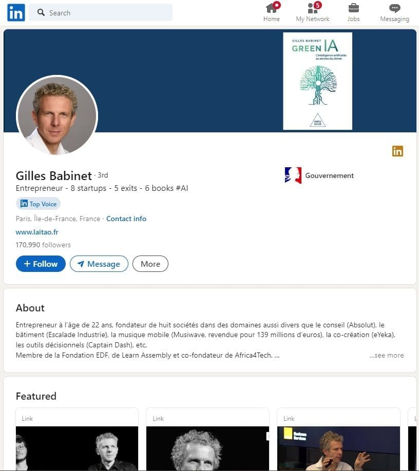 Qui sont les experts en informatique à suivre en France ? 9 Gilles Babinet