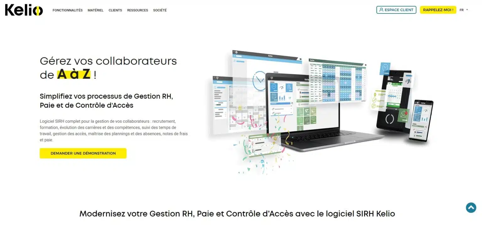 Kelio La suite logicielle SIRH complete pour les PME et ETI