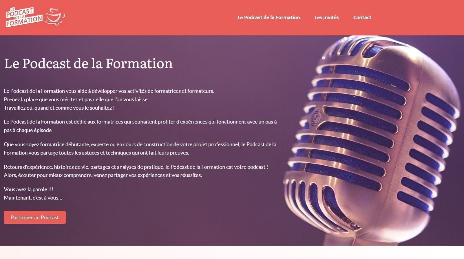 Le Podcast de la Formation Avancez pas a pas