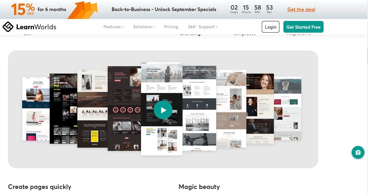 LearnWorlds La plateforme tout en un pour creer et vendre des formations en ligne