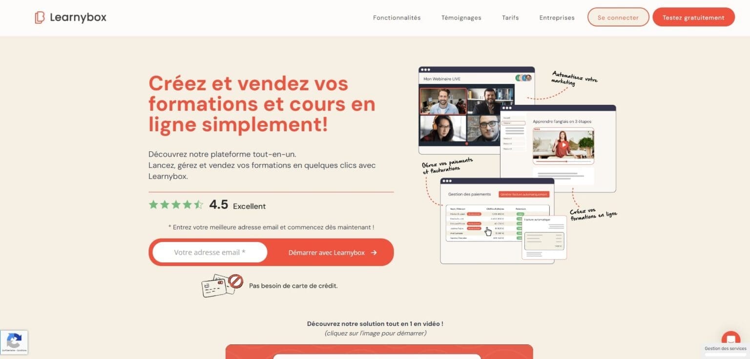 Learnybox La plateforme tout en un pour creer et vendre des formations en ligne