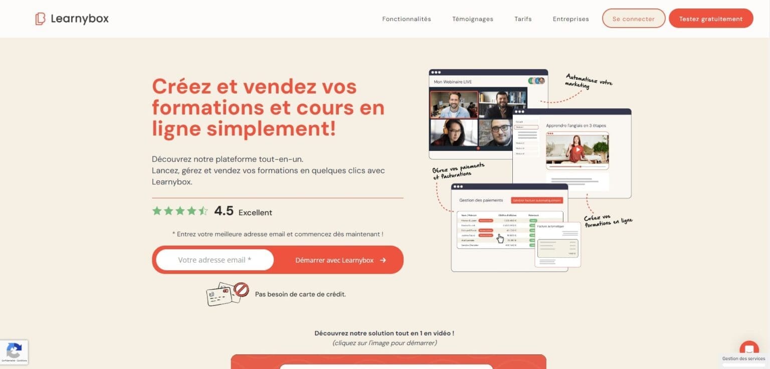 Learnybox La plateforme tout-en-un pour créer et vendre des formations en ligne Learnybox La plateforme tout en un pour creer et vendre des formations en ligne 2
