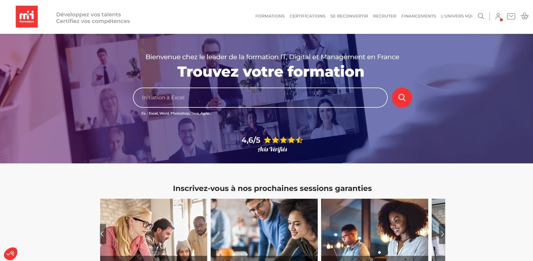 5 centres de formations pour se former à Bubble 4 M2i Formation Apprenez a creer des applications web No Code avec Bubble