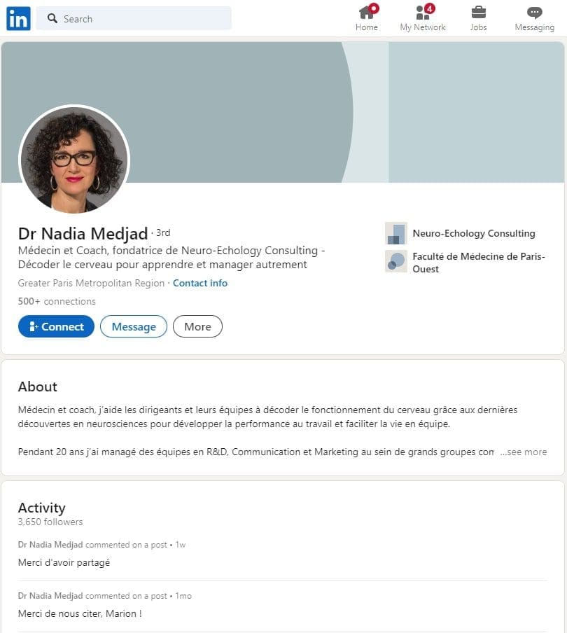 Qui sont les experts en formation de formateurs à suivre en France ? 3 Nadia Medjad