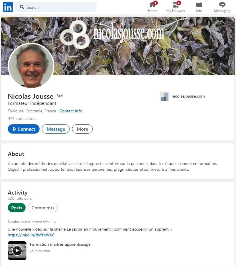 Qui sont les experts en formation de formateurs à suivre en France ? 6 Nicolas Jousse