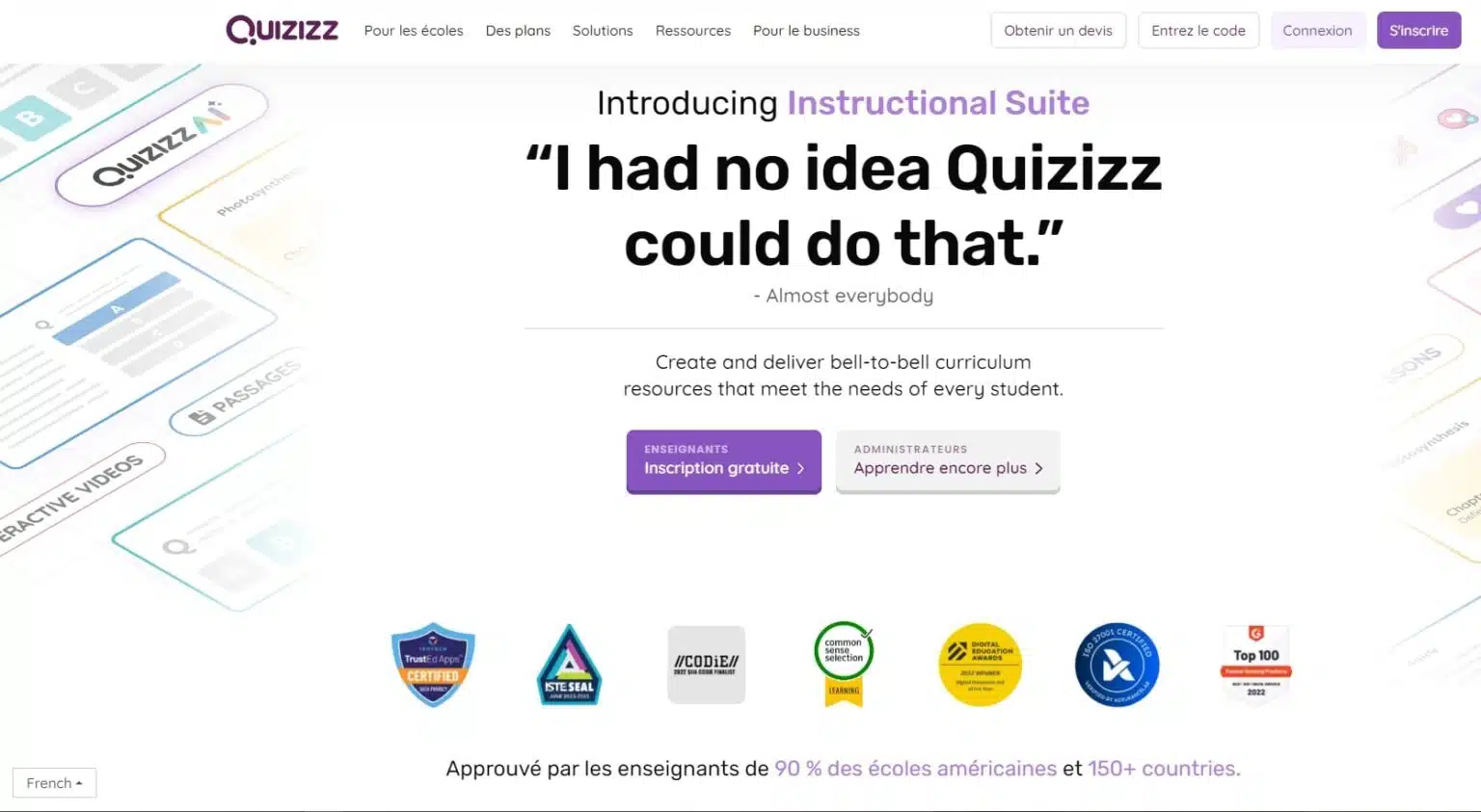 Quizziz La plateforme de quiz interactifs pour dynamiser lapprentissage