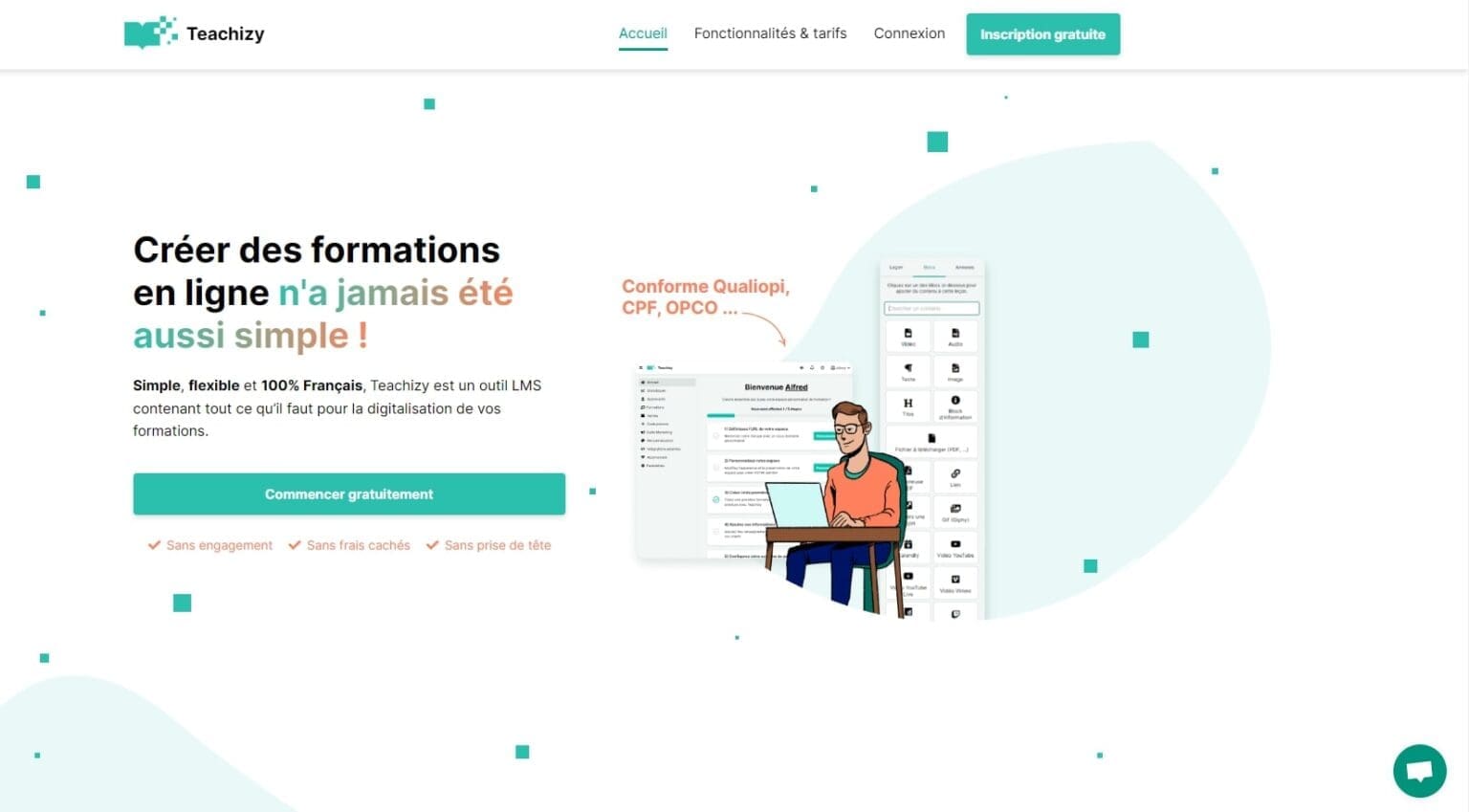 Teachizy La plateforme française simple et flexible pour digitaliser vos formations Teachizy La plateforme francaise simple et flexible pour digitaliser vos formations