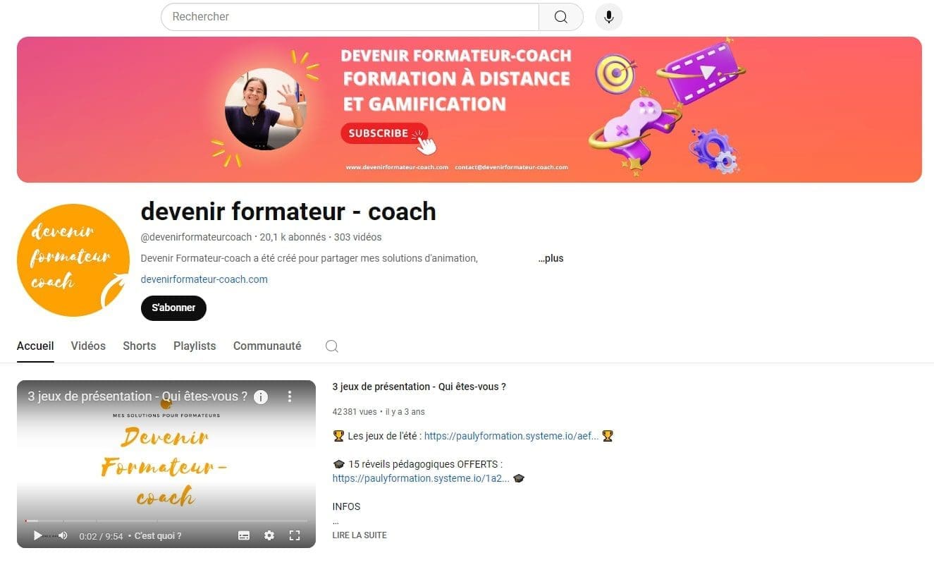 devenir formateur – coach Videos pratiques pour formateurs debutants