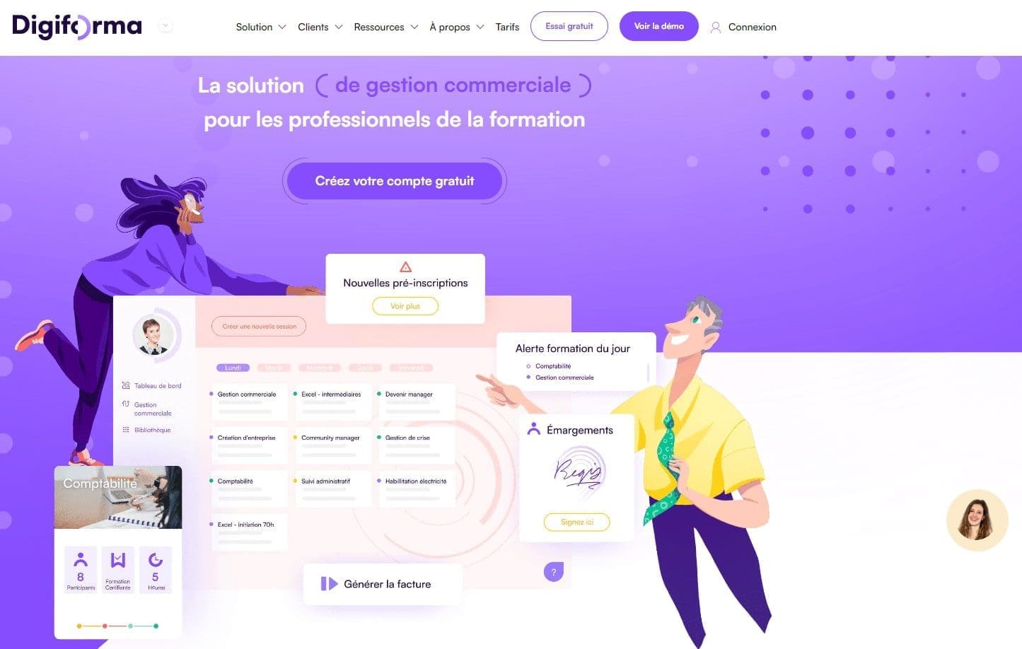 Digiforma La solution tout en un pour les professionnels de la formation
